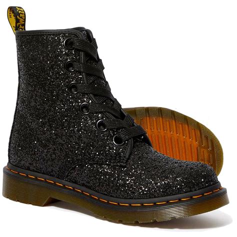 Pink <strong>Sparkly Dr Marten boots</strong>. . Sparkly dr marten boots